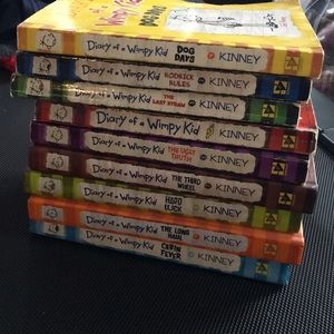 Diary of a wimpy kid books